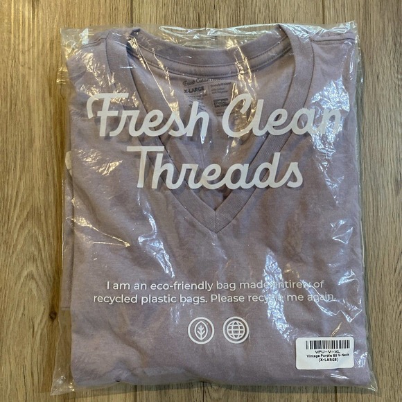 Fresh Clean Threads Men's V-Neck T-Shirt - Picture 3 of 6